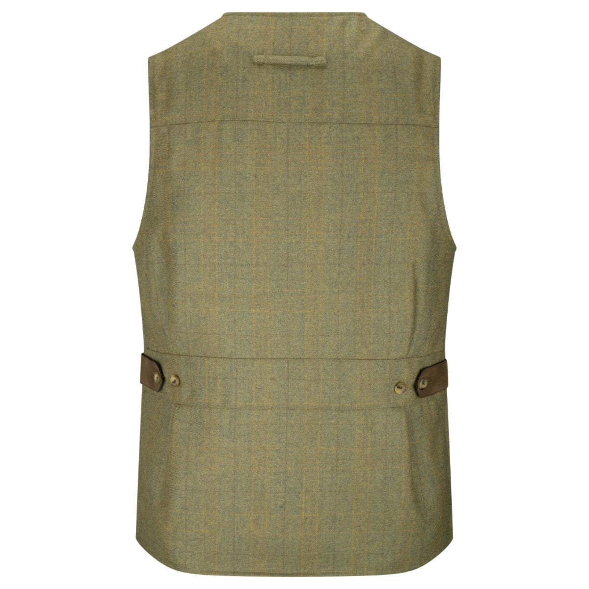 Hoggs of Fife Kinloch Technical Tweed Waistcoat Autumn Bracken