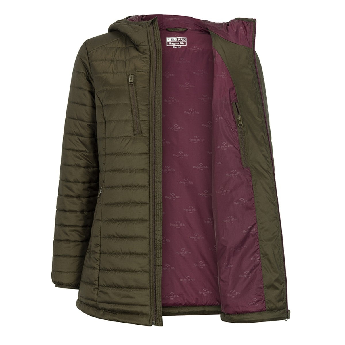 Hoggs of Fife Ladies Kingston Ladies Hooded Jacket
