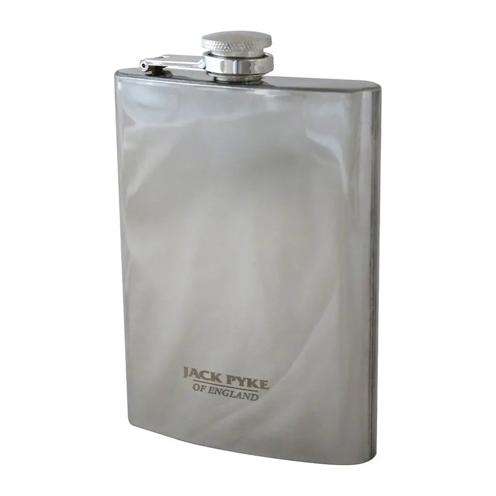 Jack Pyke Stainless Steel Hip Flask 8oz