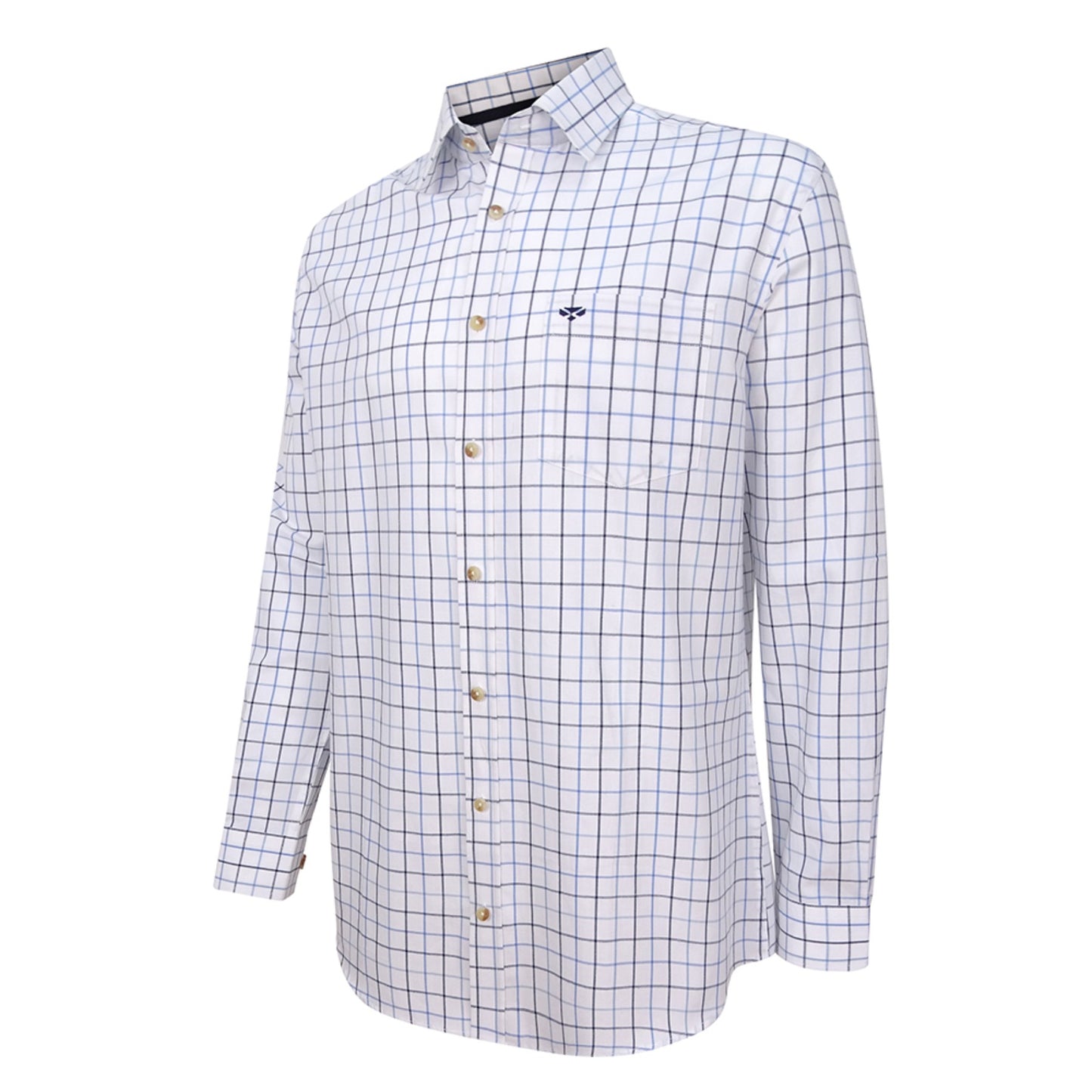 Hoggs of Fife Viscount Premier Tattersall Shirt