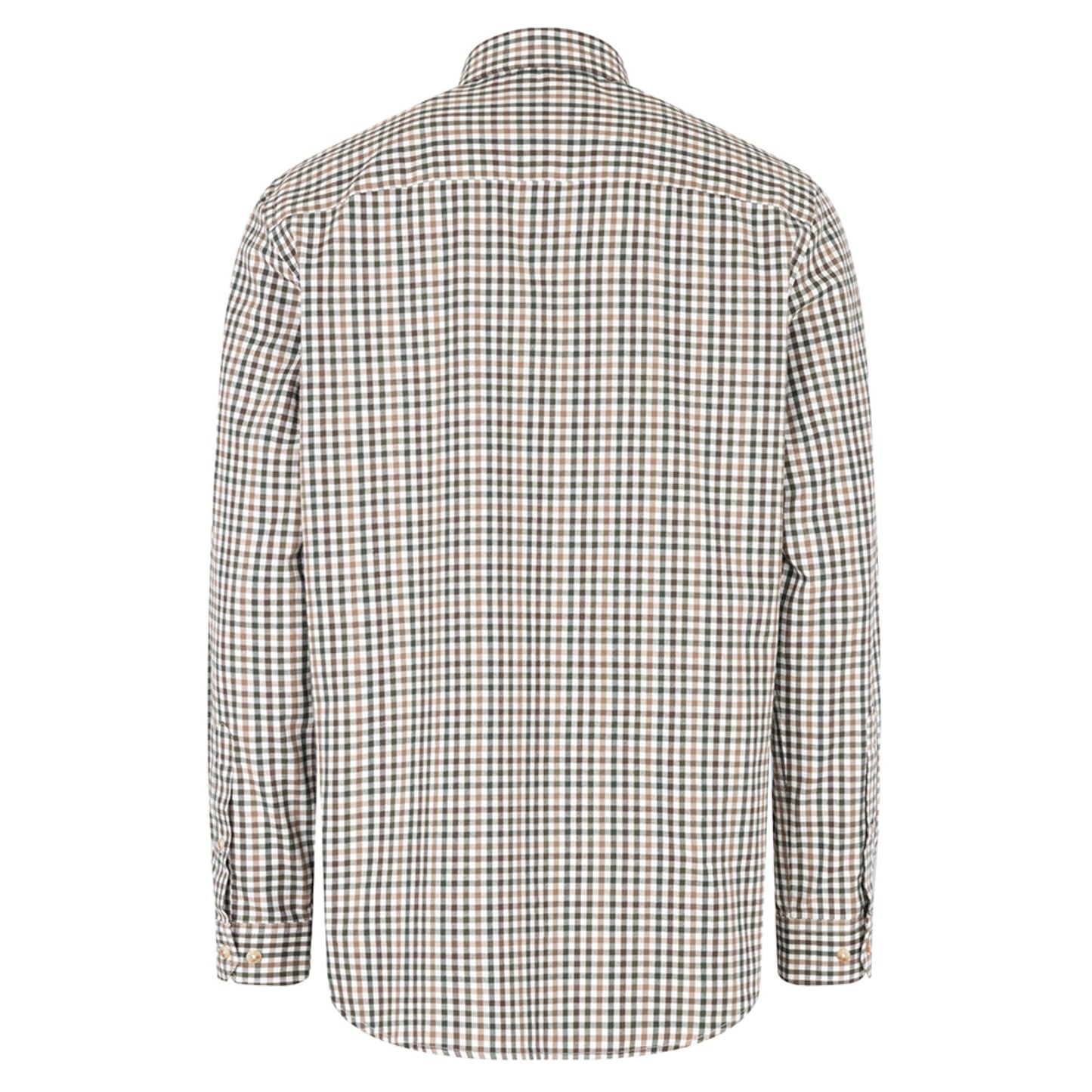 Hoggs of Fife Garvock Cotton Twill Herringbone Check Shirt