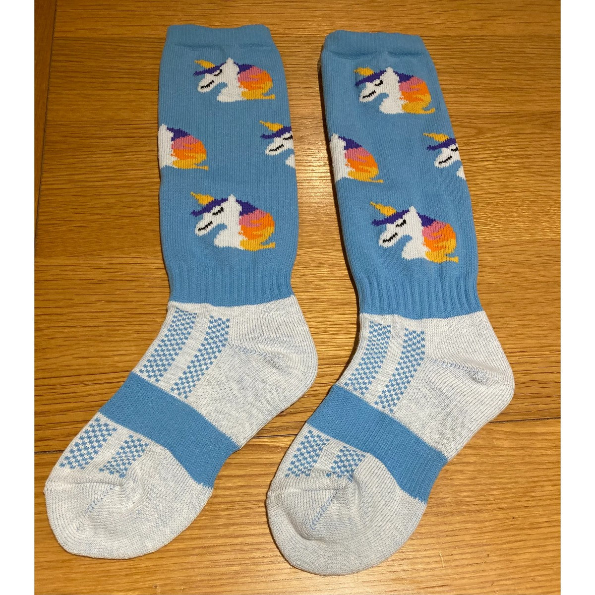 Unicorn long riding sock